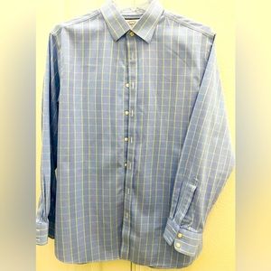 Charles Tyrwhitt Men's Dress Shirt (Sz 17.5/36 in) Button Up Long Sleeve Shirt